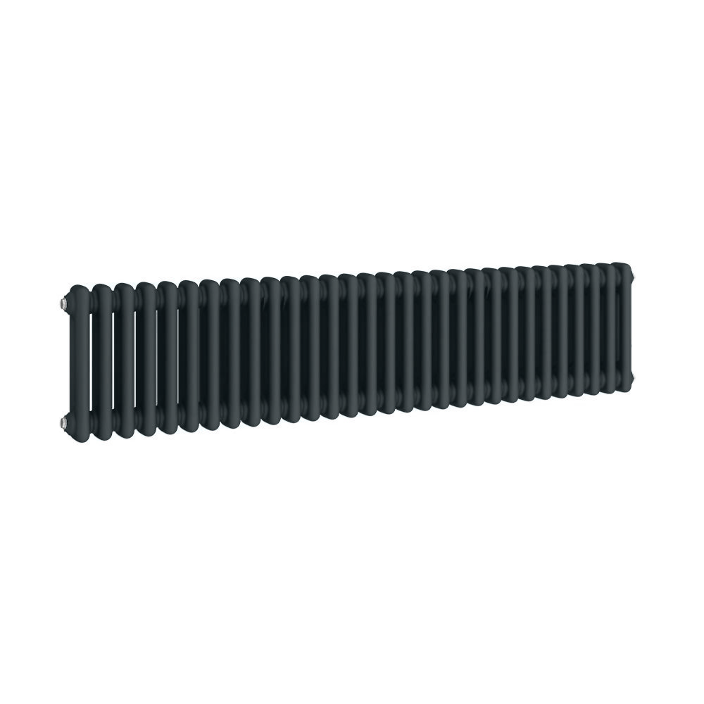 Keswick 300 x 1370mm Traditional Anthracite Electric Only 2 Column ...