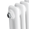 Keswick 800 x 1370mm Traditional White Electric Only 2 Column Radiator with Bluetooth Thermostatic Element