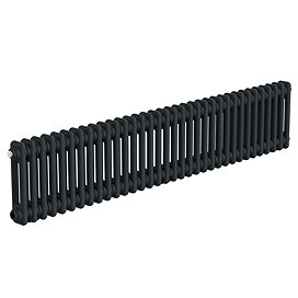 Keswick 300 x 1550mm Horizontal Radiator Anthracite 2 Column