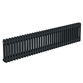 Keswick 300 x 1550mm Horizontal Radiator Anthracite 2 Column