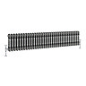Keswick 300 x 1550mm Raw Metal (Lacquered) 3 Column Radiator