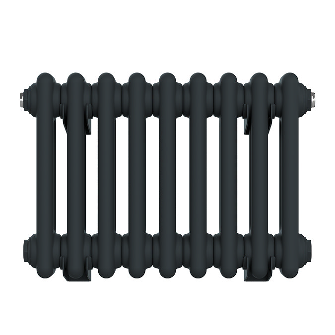 Keswick 300 x 425mm Horizontal Radiator Anthracite 2 Column