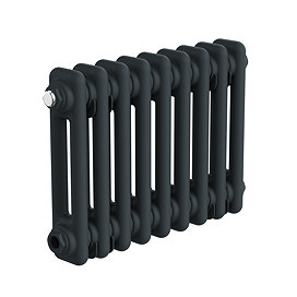 Keswick 300 x 425mm Horizontal Radiator Anthracite 2 Column