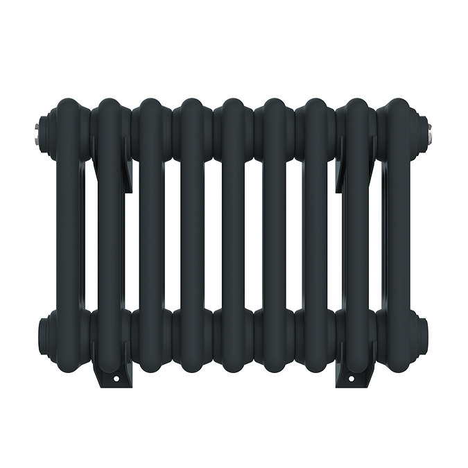 Keswick 300 x 425mm Horizontal Radiator Anthracite 3 Column