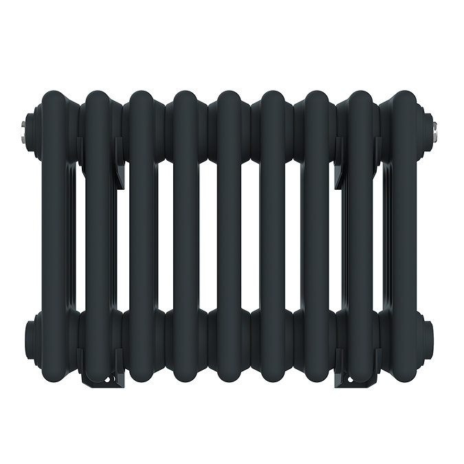 Keswick 300 x 425mm Horizontal Radiator Anthracite 4 Column