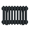 Keswick 300 x 425mm Horizontal Radiator Anthracite 4 Column