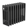 Keswick 300 x 425mm Horizontal Radiator Matt Black 4 Column