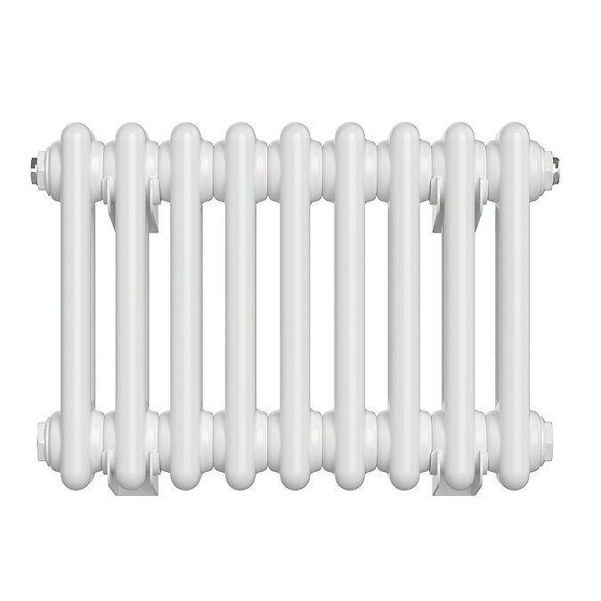 Keswick 300 x 425mm Horizontal Radiator White 2 Column