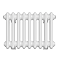 Keswick 300 x 425mm Horizontal Radiator White 2 Column