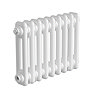 Keswick 300 x 425mm Horizontal Radiator White 2 Column