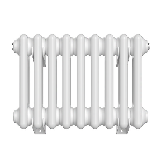 Keswick 300 x 425mm Horizontal Radiator White 3 Column