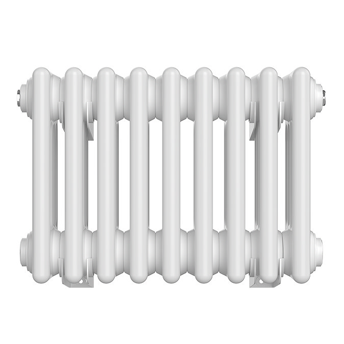 Keswick 300 x 425mm Horizontal Radiator White 4 Column