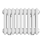 Keswick 300 x 425mm Horizontal Radiator White 4 Column