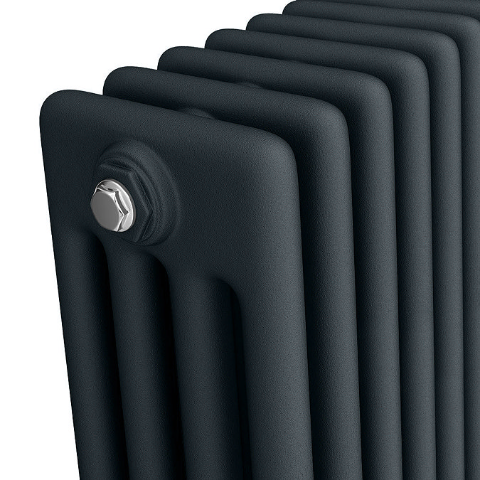 Keswick 300 x 605mm Horizontal Radiator Anthracite 4 Column