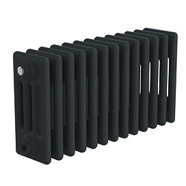 Keswick 300 x 605mm Horizontal Radiator Anthracite 4 Column