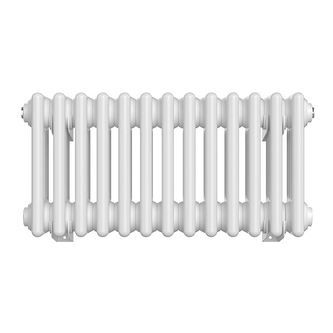 Keswick 300 x 605mm Horizontal Radiator White 4 Column