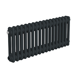 Keswick 300 x 785mm Horizontal Radiator Anthracite 2 Column