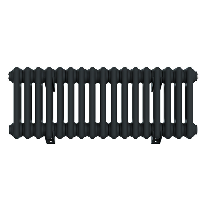 Keswick 300 x 785mm Horizontal Radiator Anthracite 3 Column