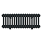 Keswick 300 x 785mm Horizontal Radiator Anthracite 3 Column