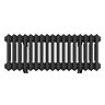 Keswick 300 x 785mm Horizontal Radiator Matt Black 3 Column