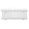 Keswick 300 x 785mm Horizontal Radiator White 2 Column