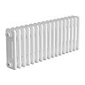 Keswick 300 x 785mm Horizontal Radiator White 3 Column