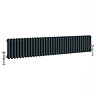 Keswick 300 x 1550mm Cast Iron Style Traditional 3 Column Anthracite Radiator