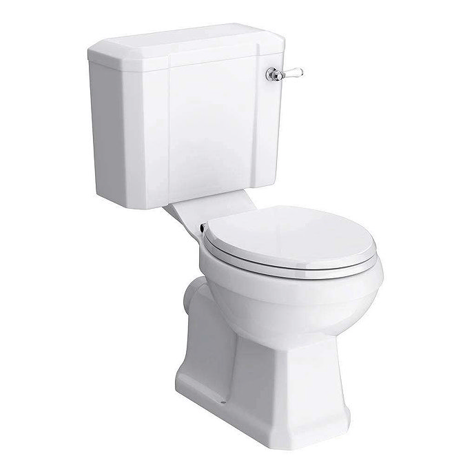 Keswick 4-Piece Traditional Cloakroom Suite - 2 Tap Hole  Feature Large Image