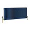 Keswick 450 x 1010mm Cast Iron Style Traditional 3 Column Regal Blue Radiator