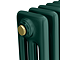 Keswick 450 x 1010mm Cast Iron Style Traditional 3 Column Regal Green Radiator