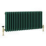 Keswick 450 x 1010mm Cast Iron Style Traditional 3 Column Regal Green Radiator