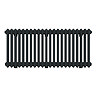 Keswick 450 x 1010mm Horizontal Radiator Anthracite 2 Column