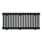 Keswick 450 x 1010mm Horizontal Radiator Anthracite 2 Column