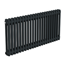Keswick 450 x 1010mm Horizontal Radiator Anthracite 2 Column