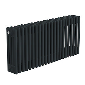 Keswick 450 x 1010mm Horizontal Radiator Anthracite 4 Column
