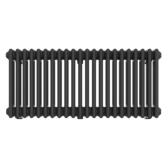 Keswick 450 x 1010mm Horizontal Radiator Matt Black 4 Column