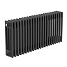 Keswick 450 x 1010mm Horizontal Radiator Matt Black 4 Column
