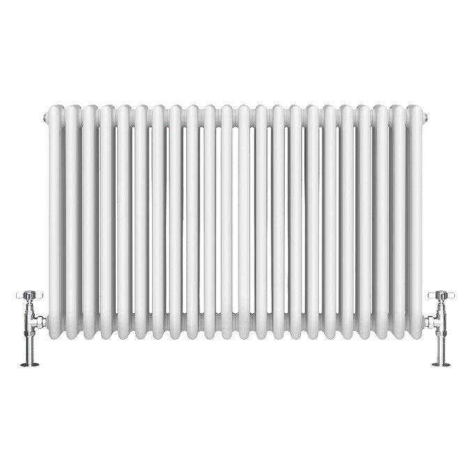 Keswick 450 x 1010mm Horizontal Radiator White 4 Column