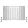 Keswick 450 x 1010mm Horizontal Radiator White 4 Column