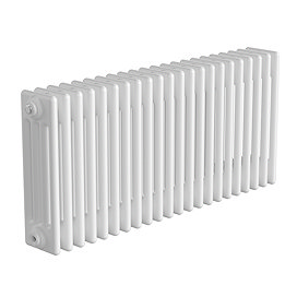 Keswick 450 x 1010mm Horizontal Radiator White 4 Column