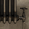 Keswick 450 x 1010mm Raw Metal (Lacquered) 3 Column Radiator