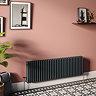 Keswick 450 x 1415mm Cast Iron Style Traditional 3 Column Anthracite Radiator