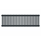 Keswick 450 x 1415mm Cast Iron Style Traditional 2 Column Anthracite Radiator