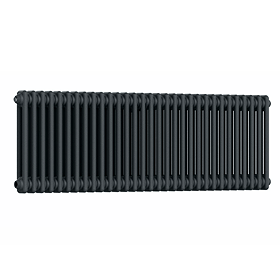 Keswick 450 x 1415mm Cast Iron Style Traditional 2 Column Anthracite Radiator