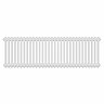 Keswick 450 x 1415mm Cast Iron Style Traditional 2 Column White Radiator