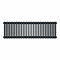 Keswick 450 x 1415mm Cast Iron Style Traditional 4 Column Anthracite Radiator
