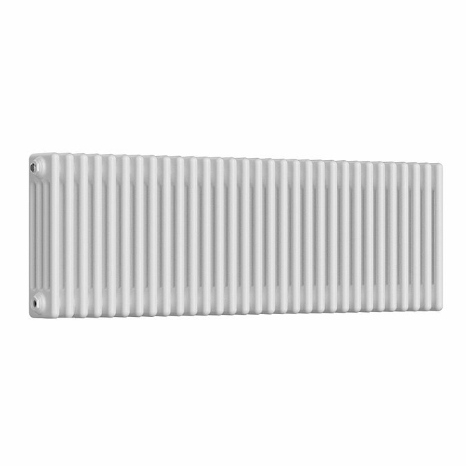 Keswick 450 x 1415mm Cast Iron Style Traditional 4 Column White Radiator