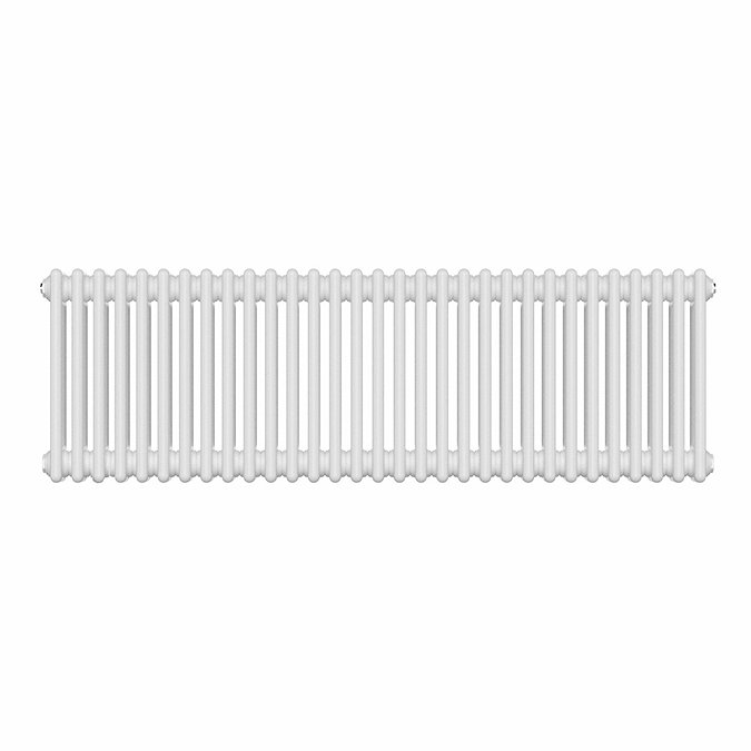 Keswick 450 x 1415mm Cast Iron Style Traditional 4 Column White Radiator