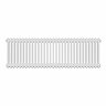 Keswick 450 x 1415mm Cast Iron Style Traditional 4 Column White Radiator