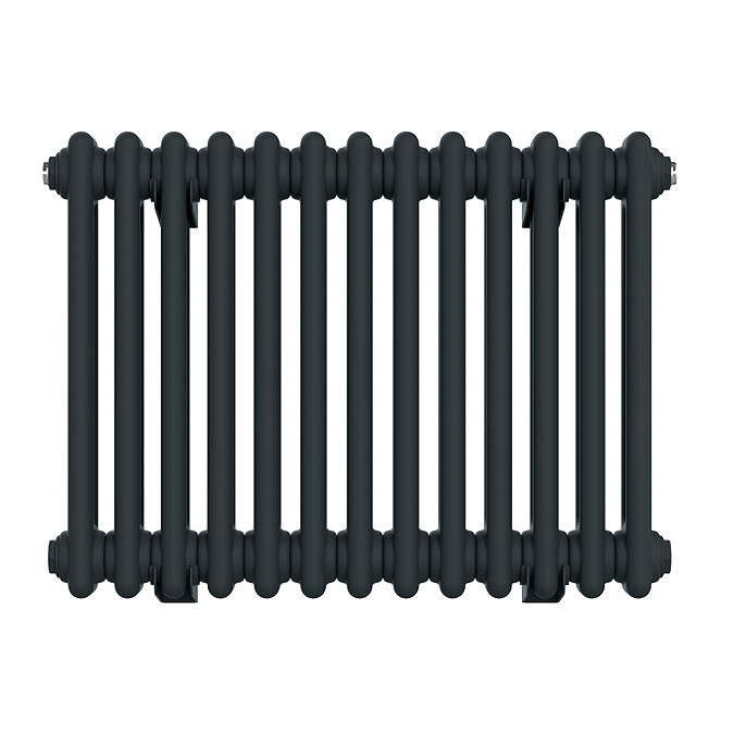 Keswick 450 x 605mm Horizontal Radiator Anthracite 2 Column
